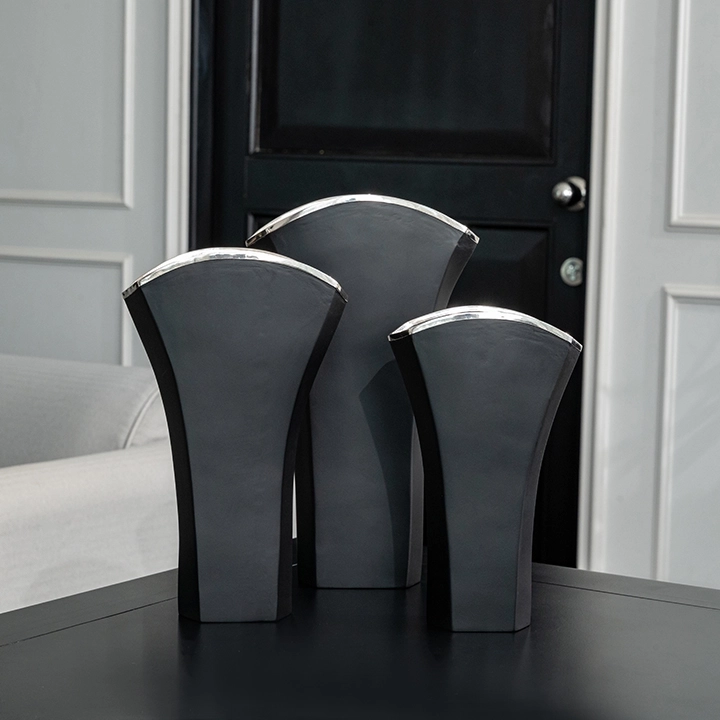 Atlas handcrafted Vases, styled in an interior