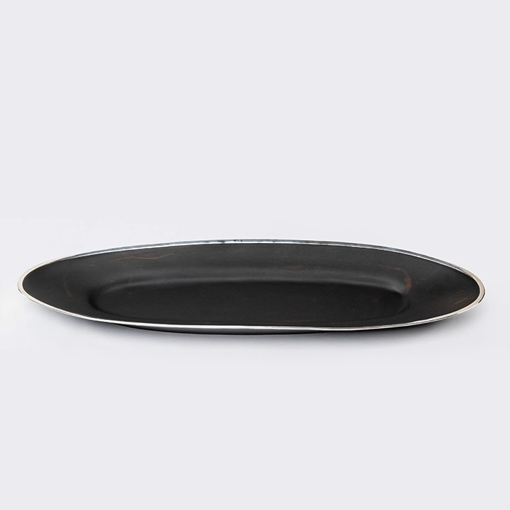 Evelyn handcrafted Platters & plates, detail