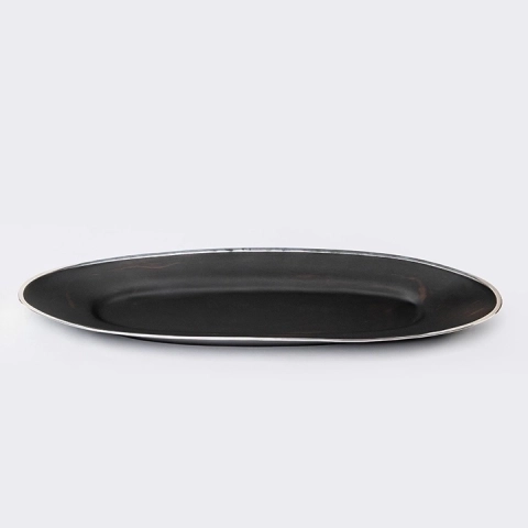 Evelyn handcrafted Platters & plates, detail
