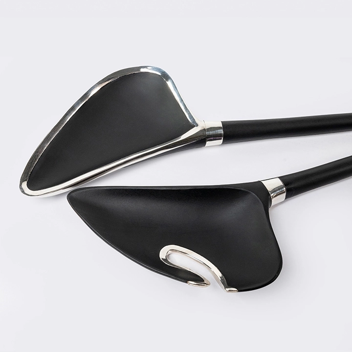 Lyra handcrafted Chopsticks, Spoons & Salad Servers, detail