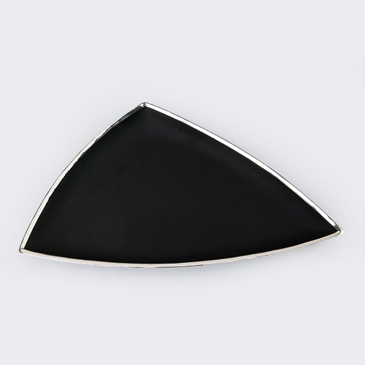Water Lillies handcrafted Platters & plates, detail