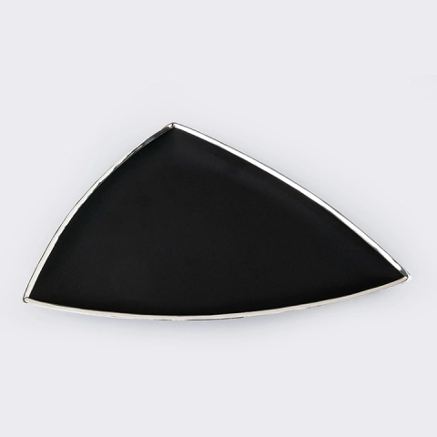 Water Lillies handcrafted Platters & plates, studio view