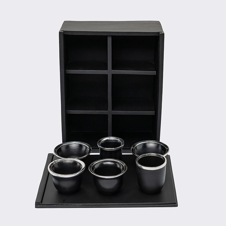 Sake Ecstasy set handcrafted Japanese Inspirations, detail