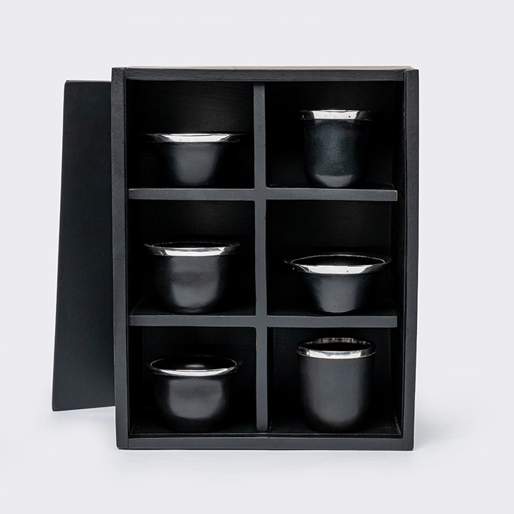 Sake Ecstasy set handcrafted Japanese Inspirations, detail