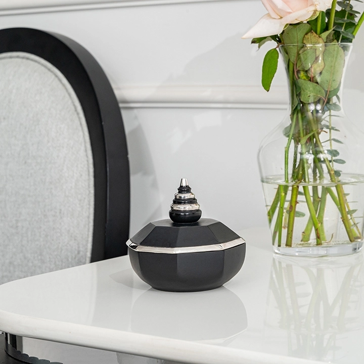 Xieng Thong handcrafted Boxes & Jars, styled in an interior
